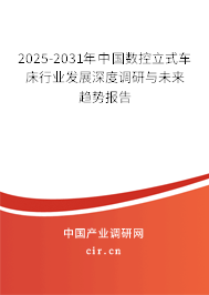 2025-2031年中國數(shù)控立式車床行業(yè)發(fā)展深度調(diào)研與未來趨勢報告