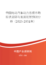 中國(guó)電動(dòng)汽車動(dòng)力總成市場(chǎng)現(xiàn)狀調(diào)研與發(fā)展前景預(yù)測(cè)分析（2025-2031年）