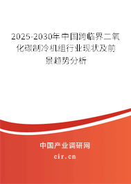 2025-2030年中國(guó)跨臨界二氧化碳制冷機(jī)組行業(yè)現(xiàn)狀及前景趨勢(shì)分析