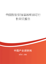中國智能型加濕器項目可行性研究報告