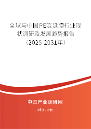 全球與中國PE流延膜行業(yè)現(xiàn)狀調(diào)研及發(fā)展趨勢報告（2025-2031年）