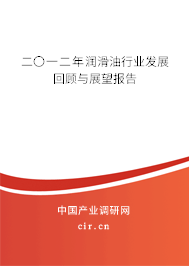 二〇一二年潤滑油行業(yè)發(fā)展回顧與展望報(bào)告