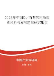 2025年中國(guó)DL-酒石酸市場(chǎng)調(diào)查分析與發(fā)展前景研究報(bào)告
