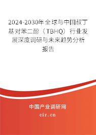 2024-2030年全球與中國(guó)叔丁基對(duì)苯二酚（TBHQ）行業(yè)發(fā)展深度調(diào)研與未來(lái)趨勢(shì)分析報(bào)告