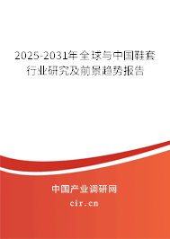 2025-2031年全球與中國鞋套行業(yè)研究及前景趨勢報(bào)告