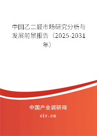 中國乙二醛市場研究分析與發(fā)展前景報告（2024-2030年）