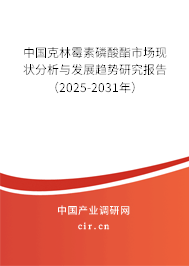 中國克林霉素磷酸酯市場現(xiàn)狀分析與發(fā)展趨勢研究報告（2025-2031年）