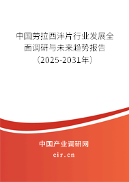 中國(guó)勞拉西泮片行業(yè)發(fā)展全面調(diào)研與未來趨勢(shì)報(bào)告（2024-2030年）