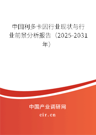 中國利多卡因行業(yè)現(xiàn)狀與行業(yè)前景分析報(bào)告（2025-2031年）