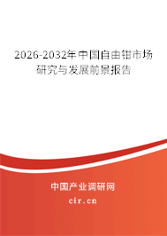 2026-2032年中國(guó)自由鉗市場(chǎng)研究與發(fā)展前景報(bào)告 2026-2032年中國(guó)自由鉗市場(chǎng)研究與發(fā)展前景報(bào)告