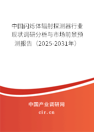 中國閃爍體輻射探測器行業(yè)現(xiàn)狀調(diào)研分析與市場前景預(yù)測報(bào)告（2024-2030年）