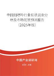 中國(guó)別嘌呤行業(yè)現(xiàn)狀調(diào)查分析及市場(chǎng)前景預(yù)測(cè)報(bào)告（2025年版）