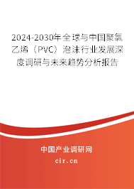 2024-2030年全球與中國聚氯乙烯（PVC）泡沫行業(yè)發(fā)展深度調(diào)研與未來趨勢(shì)分析報(bào)告