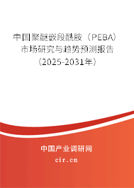 中國(guó)聚醚嵌段酰胺（PEBA）市場(chǎng)研究與趨勢(shì)預(yù)測(cè)報(bào)告（2025-2031年）