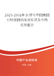 2025-2031年全球與中國面團(tuán)分塊搓圓機(jī)發(fā)展現(xiàn)狀及市場前景報(bào)告