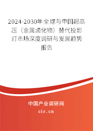 2024-2030年全球與中國(guó)超高壓（金屬鹵化物）替代投影燈市場(chǎng)深度調(diào)研與發(fā)展趨勢(shì)報(bào)告