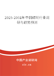2025-2031年中國磁輪行業(yè)調(diào)研與趨勢預(yù)測