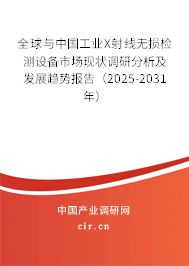 全球與中國工業(yè)X射線無損檢測設(shè)備市場現(xiàn)狀調(diào)研分析及發(fā)展趨勢報告（2025-2031年）