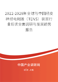 2022-2028年全球與中國經(jīng)皮神經(jīng)電刺激（TENS）裝置行業(yè)現(xiàn)狀全面調研與發(fā)展趨勢報告