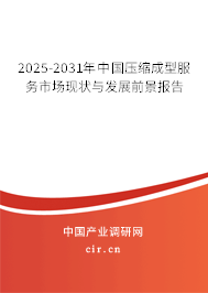 2025-2031年中國壓縮成型服務(wù)市場(chǎng)現(xiàn)狀與發(fā)展前景報(bào)告