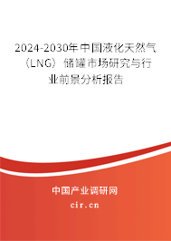 2024-2030年中國(guó)液化天然氣（LNG）儲(chǔ)罐市場(chǎng)研究與行業(yè)前景分析報(bào)告