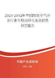 2025-2031年中國(guó)智能空氣開關(guān)行業(yè)市場(chǎng)調(diào)研與發(fā)展趨勢(shì)研究報(bào)告