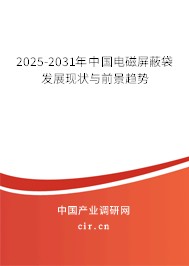 2025-2031年中國(guó)電磁屏蔽袋發(fā)展現(xiàn)狀與前景趨勢(shì)