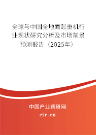 全球與中國(guó)全地面起重機(jī)行業(yè)現(xiàn)狀研究分析及市場(chǎng)前景預(yù)測(cè)報(bào)告（2025年）