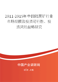 2011-2015年中國鋯英礦行業(yè)市場規(guī)模及投資可行性、投資風(fēng)險(xiǎn)戰(zhàn)略研究