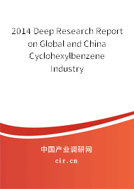 2014 Deep Research Report on Global and China Cyclohexylbenzene Industry 2014 Deep Research Report on Global and China Cyclohexylbenzene Industry