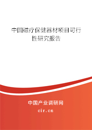 中國(guó)磁療保健器材項(xiàng)目可行性研究報(bào)告