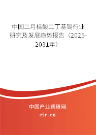 中國二月桂酸二丁基錫行業(yè)研究及發(fā)展趨勢報(bào)告（2025-2031年）