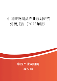 中國聚醚酮類產(chǎn)業(yè)規(guī)劃研究分析報(bào)告（2023年版）