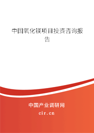 中國氧化鎂項(xiàng)目投資咨詢報(bào)告