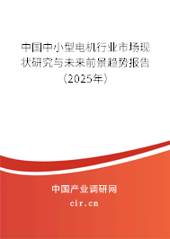 中國(guó)中小型電機(jī)行業(yè)市場(chǎng)現(xiàn)狀研究與未來(lái)前景趨勢(shì)報(bào)告（2025年）