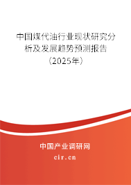 中國煤代油行業(yè)現(xiàn)狀研究分析及發(fā)展趨勢預(yù)測報告（2025年）