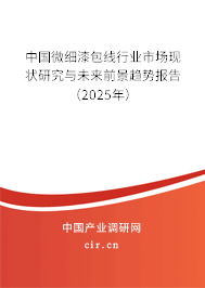 中國微細漆包線行業(yè)市場現狀研究與未來前景趨勢報告（2025年）