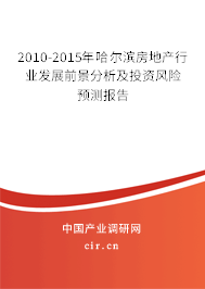 2010-2015年哈爾濱房地產(chǎn)行業(yè)發(fā)展前景分析及投資風(fēng)險預(yù)測報告 2010-2015年哈爾濱房地產(chǎn)行業(yè)發(fā)展前景分析及投資風(fēng)險預(yù)測報告