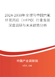 2024-2030年全球與中國六氟環(huán)氧丙烷（HFPO）行業(yè)發(fā)展深度調(diào)研與未來趨勢(shì)分析