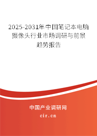 2025-2031年中國筆記本電腦攝像頭行業(yè)市場(chǎng)調(diào)研與前景趨勢(shì)報(bào)告