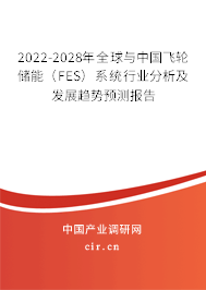 2022-2028年全球與中國飛輪儲能（FES）系統(tǒng)行業(yè)分析及發(fā)展趨勢預測報告