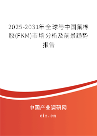 2025-2031年全球與中國氟橡膠(FKM)市場分析及前景趨勢報告 2025-2031年全球與中國氟橡膠(FKM)市場分析及前景趨勢報告