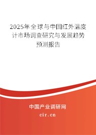 2025年全球與中國紅外溫度計市場調查研究與發(fā)展趨勢預測報告