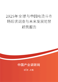 2025年全球與中國電燙斗市場現(xiàn)狀調(diào)查與未來發(fā)展前景趨勢報告