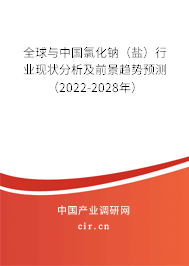 全球與中國氯化鈉（鹽）行業(yè)現(xiàn)狀分析及前景趨勢預(yù)測（2022-2028年）