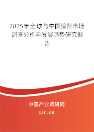 2025年全球與中國偏酐市場調(diào)查分析與發(fā)展趨勢研究報(bào)告