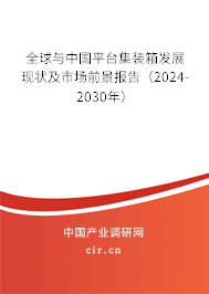 全球與中國平臺集裝箱發(fā)展現(xiàn)狀及市場前景報(bào)告（2024-2030年）