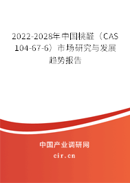 2022-2028年中國(guó)桃醛（CAS 104-67-6）市場(chǎng)研究與發(fā)展趨勢(shì)報(bào)告