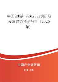 中國(guó)健腦補(bǔ)腎丸行業(yè)調(diào)研及發(fā)展趨勢(shì)預(yù)測(cè)報(bào)告（2025年）
