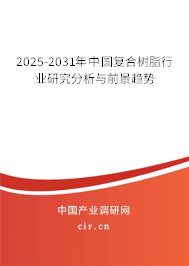 2025-2031年中國復合樹脂行業(yè)研究分析與前景趨勢
